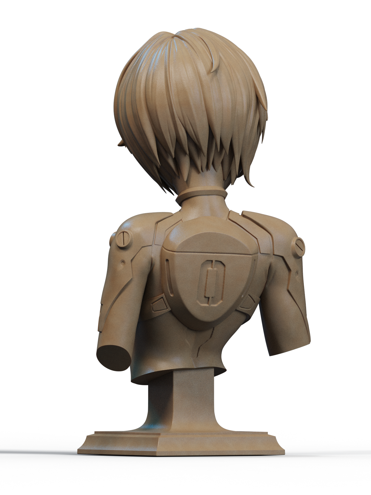 Rei Ayanami (Neon Genesis Evangelion) - Fan Art - 3D Print Model Kit - 1:6 Scale