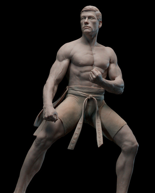 Frank Dux - Bloodsport - 3D Printed Statue Model Kit - 6 and 9 Scale