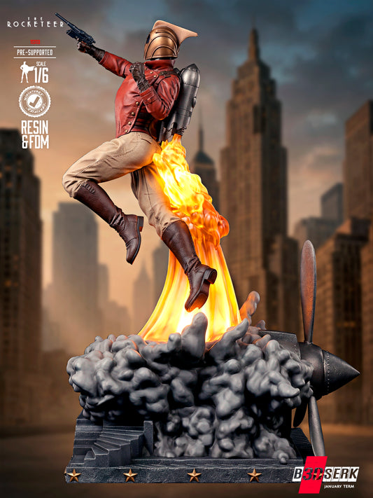 The Rocketeer - Sculpt - 6 or 12 scale