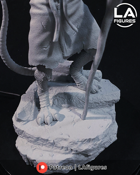 Splinter (TMNT) Statue - Fan Art 10 or 6 Scale - 3D Print Kit