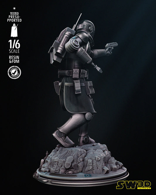 Echo Sculpt (Fan Art) Star Wars - 6 or 12 Scale - 3D Print kit
