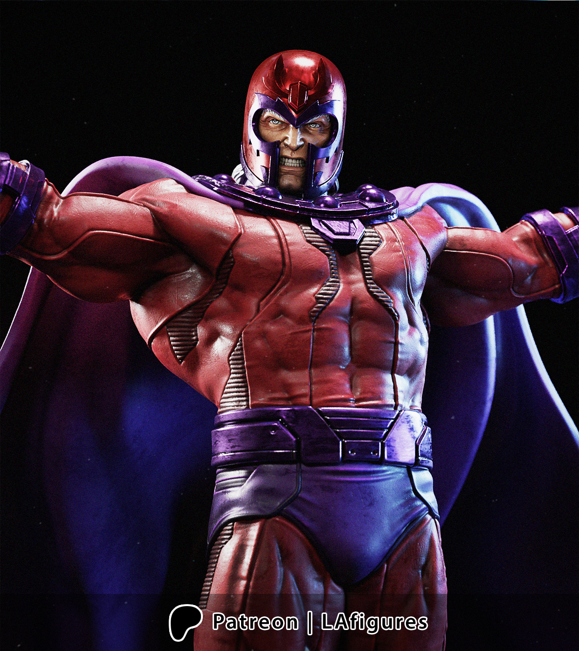 Magneto (X-Men) Statue - Fan Art - Various scales - 3D Print Kit