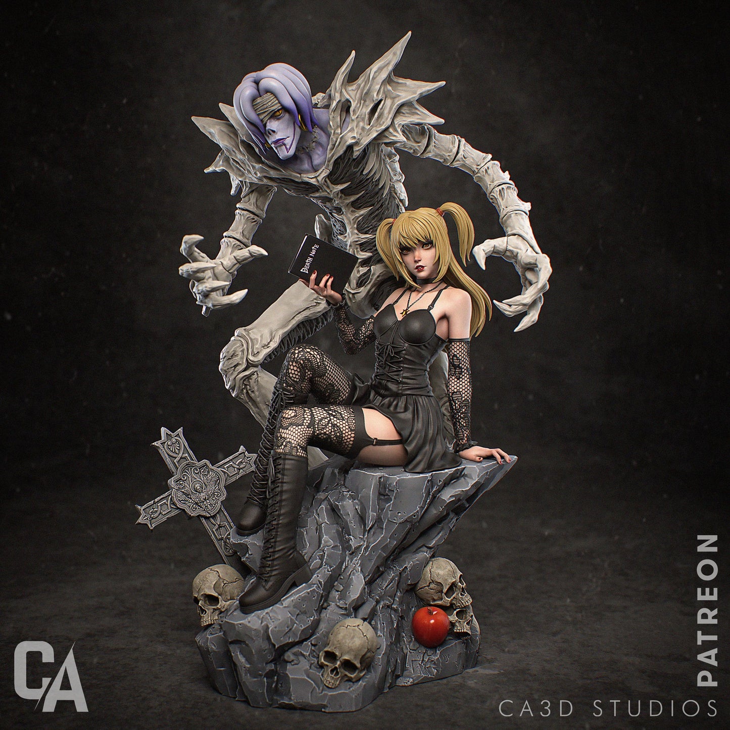 Misa Amane Death Note model - unpainted unassembled