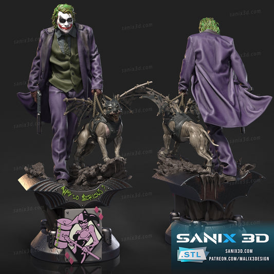 Heath Ledger (Joker) - Fan Art - 3D Print kit