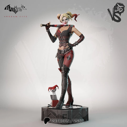 Harley Quinn (Arkham City) - Fan Art - 3D Print Kit