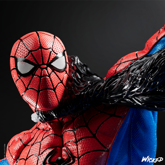 Spiderman vs Venom (Diorama) - Fan Art - 3D Print Kit (Wick3d)