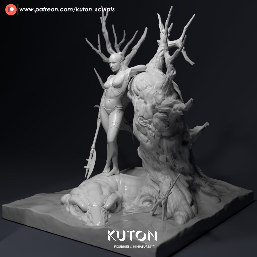 Victory 3D Printed Statue - 1:12 scale