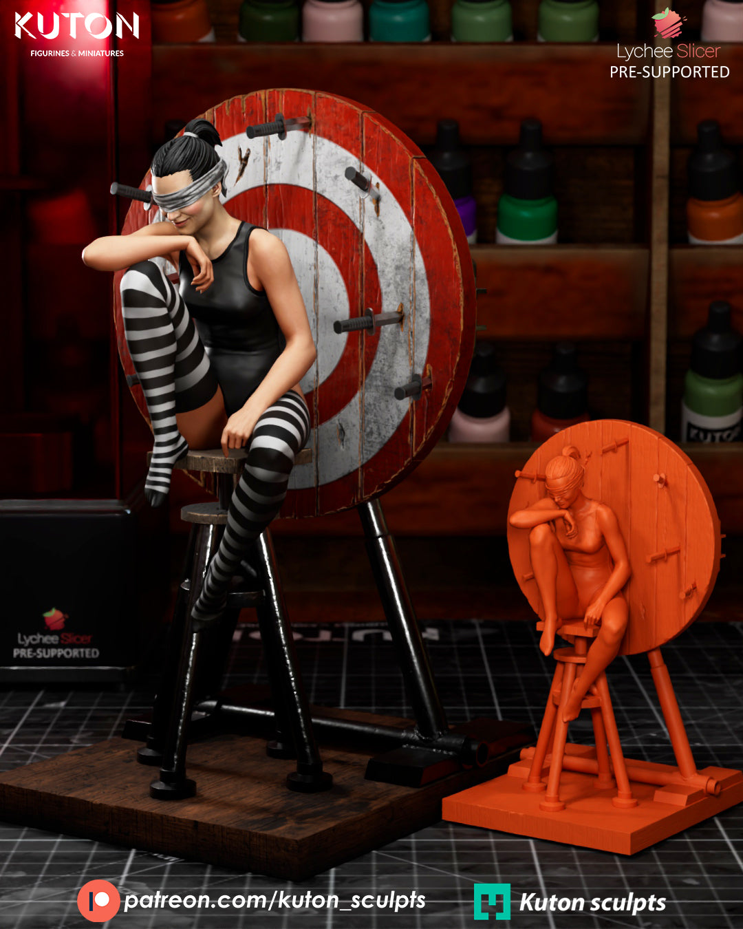 Blind Trust- 3D Printed Model Kit - 1:10 Scale