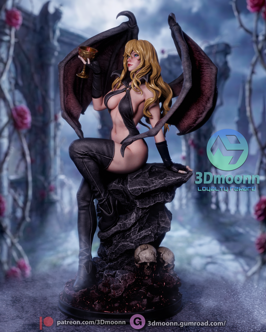 Draculina - 3d Printed model kit (Fan Art)