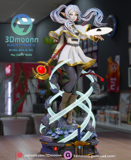 Frieren (Sōsō no Frieren) - 3d Printed 1:6 model kit (Fan Art)