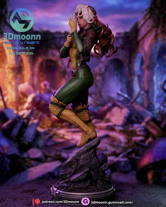 Rogue (X-Men) - 3d Printed 1:6 model kit (Fan Art)