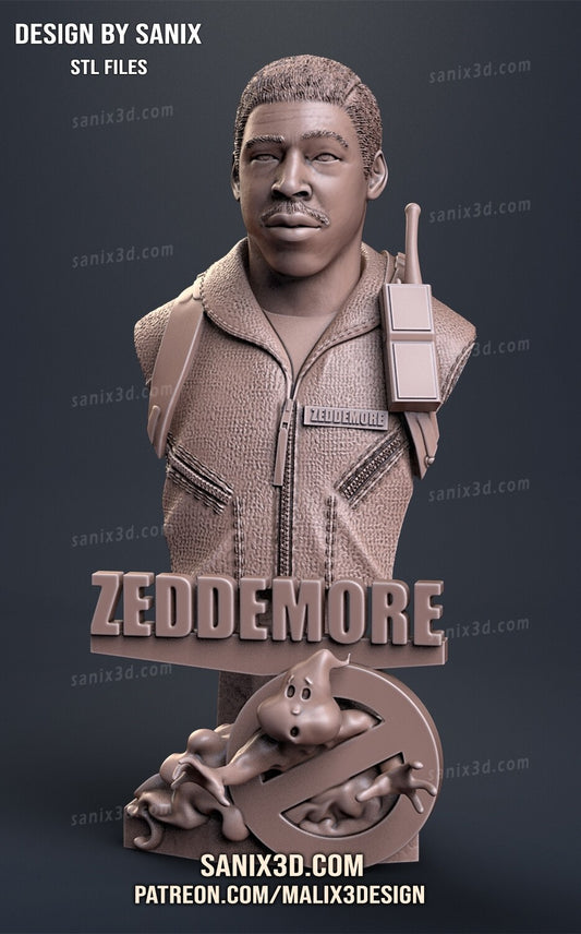 Ghostbusters (4 x busts) 3D Print model - Fan Art - 10 scale