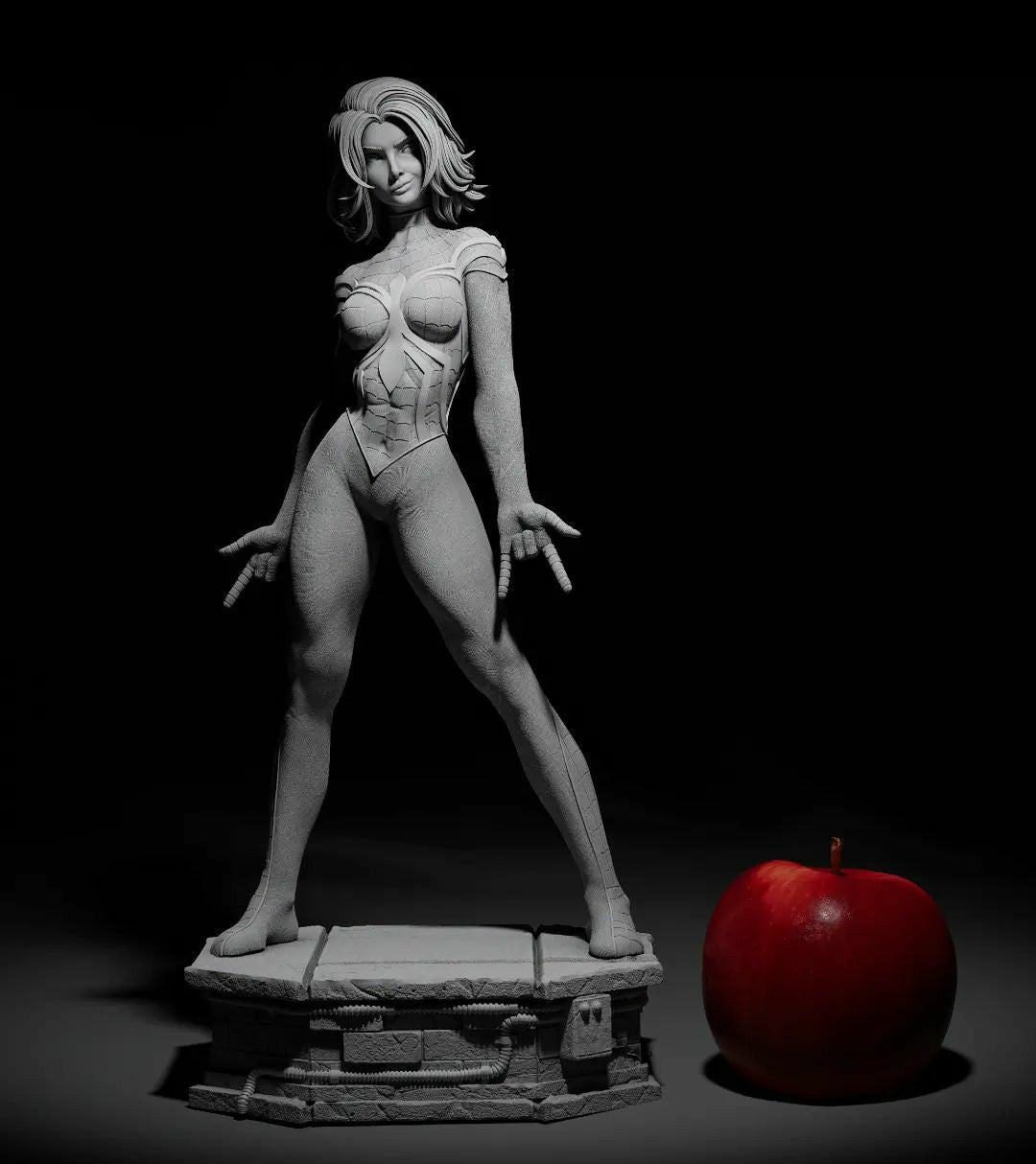 Spidergirl - 3D Printed Model Kit 6 and 9 Scale
