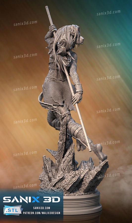 Cheetara (ThunderCats) Action Figure 3D Resin Printed - 180mm to 362mm - Fan Art