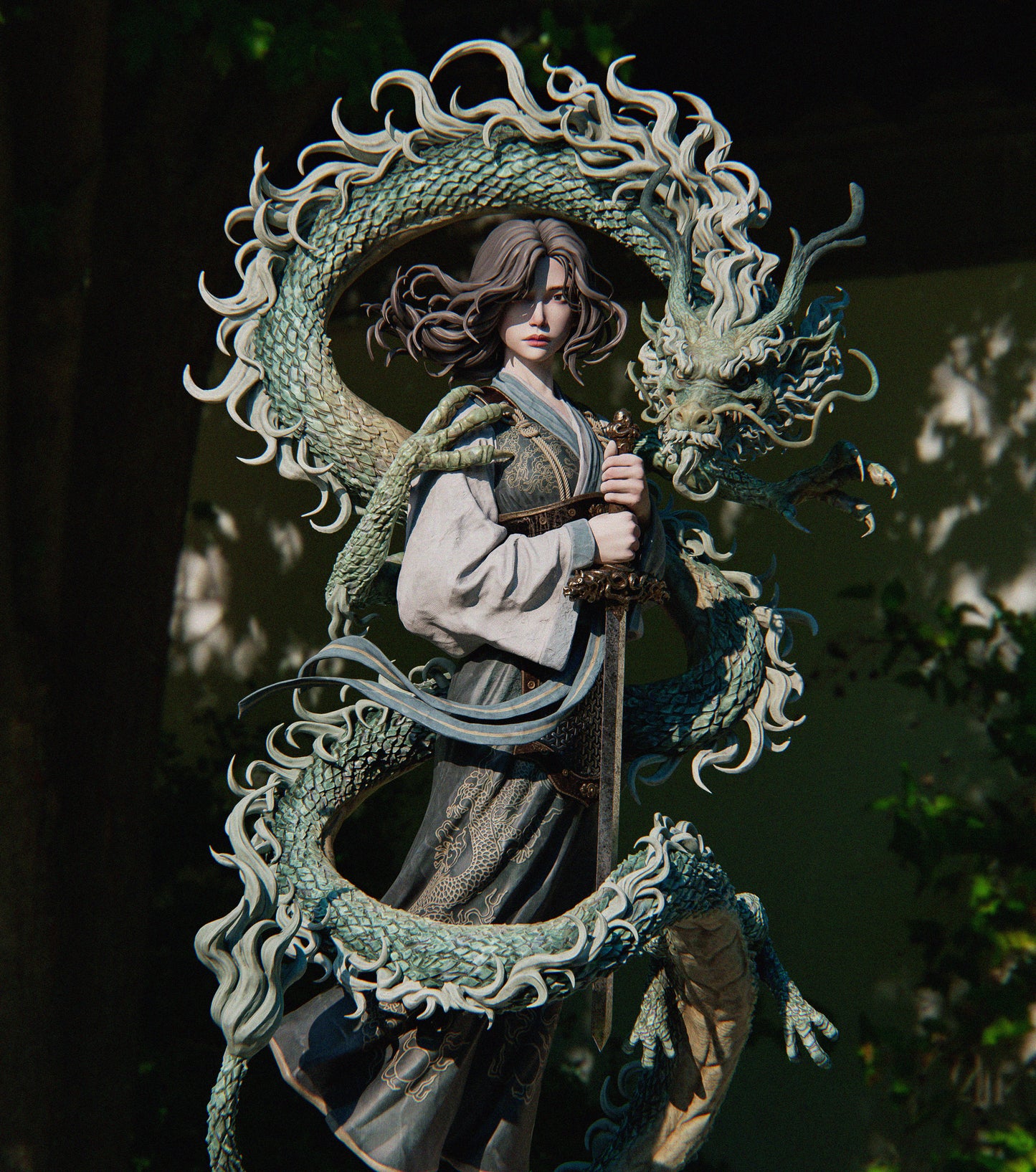 Mulan - Fan Art - 3D Print Model Kit - 1:6