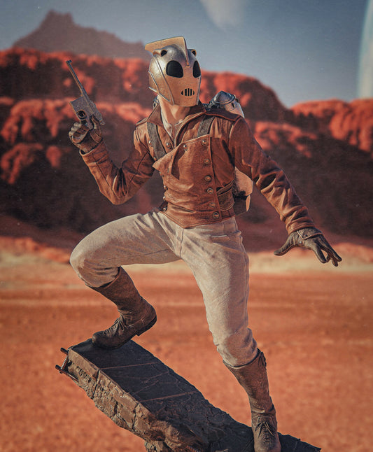 Rocketeer - 3D Printed Statue - Unprinted and Unassembled