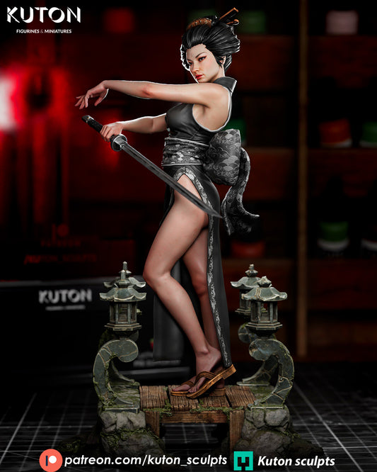 Hoshiko 3D Printed Model Statue / Bust 10 Scale