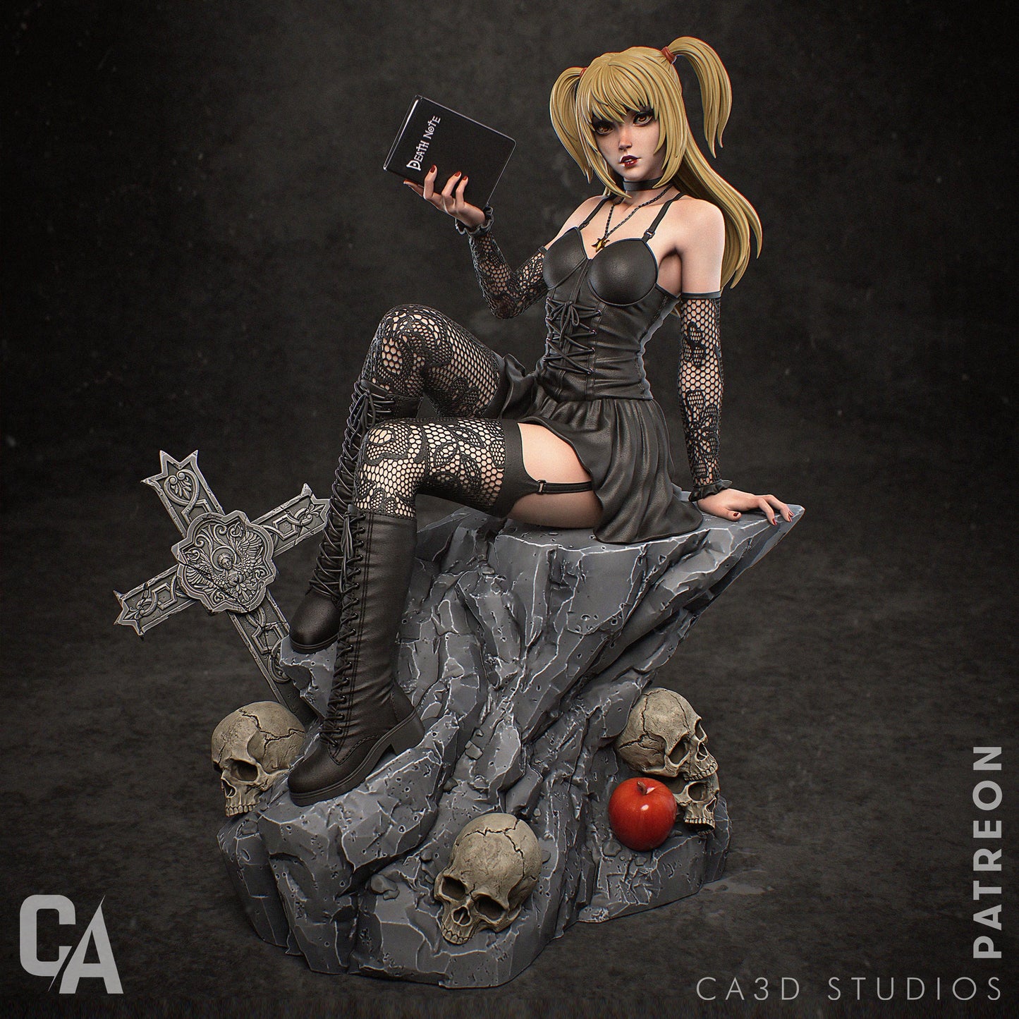 Misa Amane Death Note model - unpainted unassembled