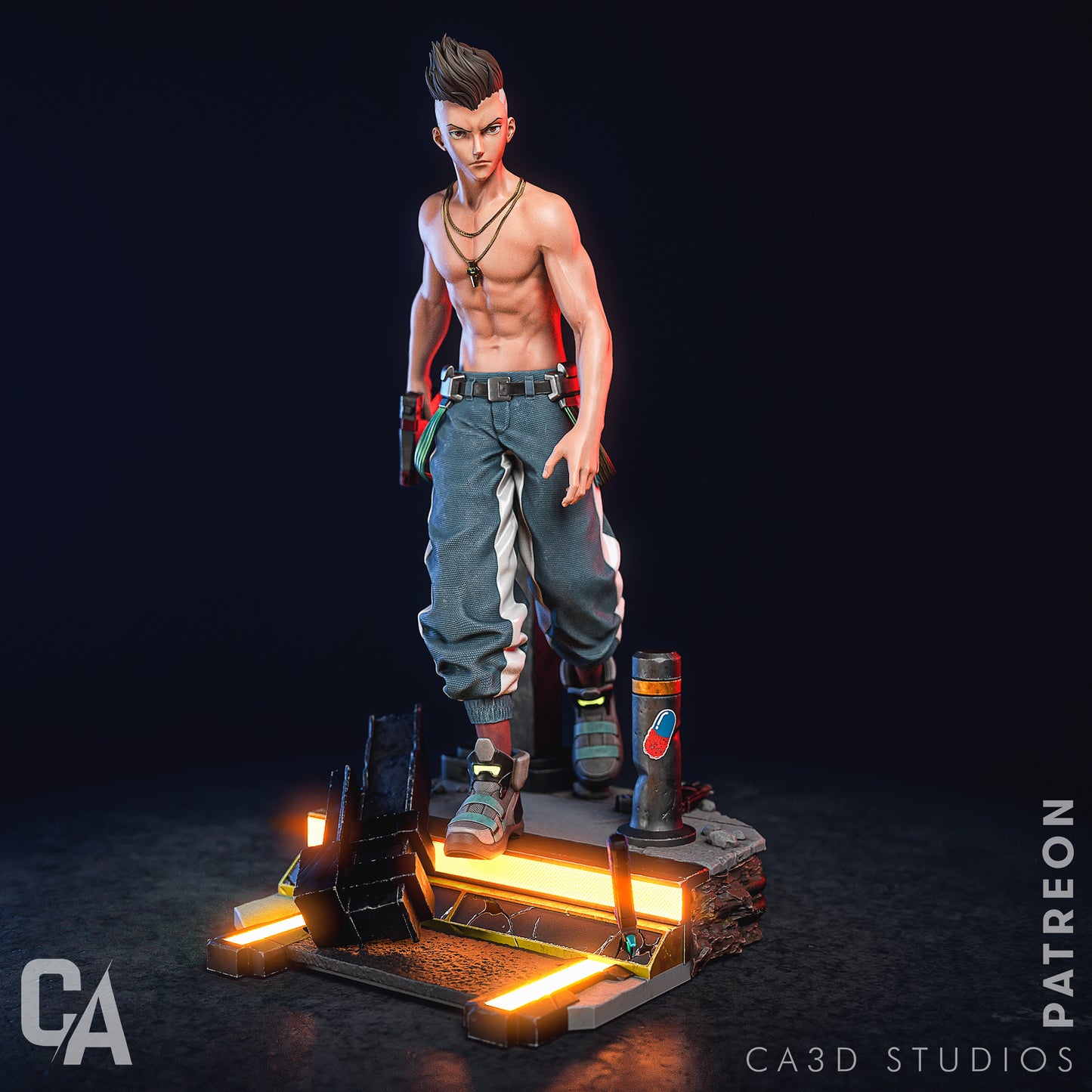 David Martinez - Cyberpunk (Fan Art) - 3D printed kit (CA3D)