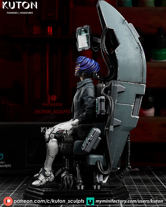 Ghost in the Shell -3D Printed Model kit - 10 Scale and Mini available