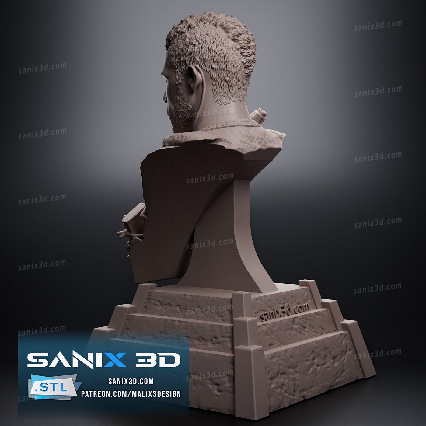 Ready to Post -1:10 - SOAP COD (Call of Duty) Bust - Unpainted and Unassembled