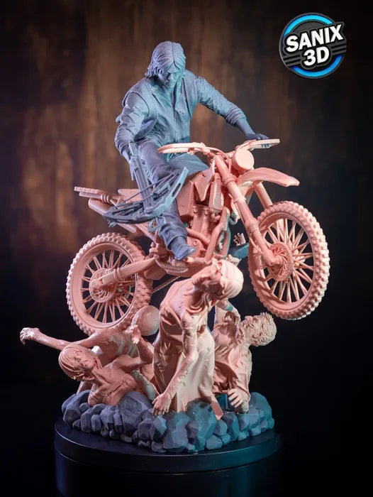 Daryl Dixon (Walking Dead) Statue - 3D Print Fan Art