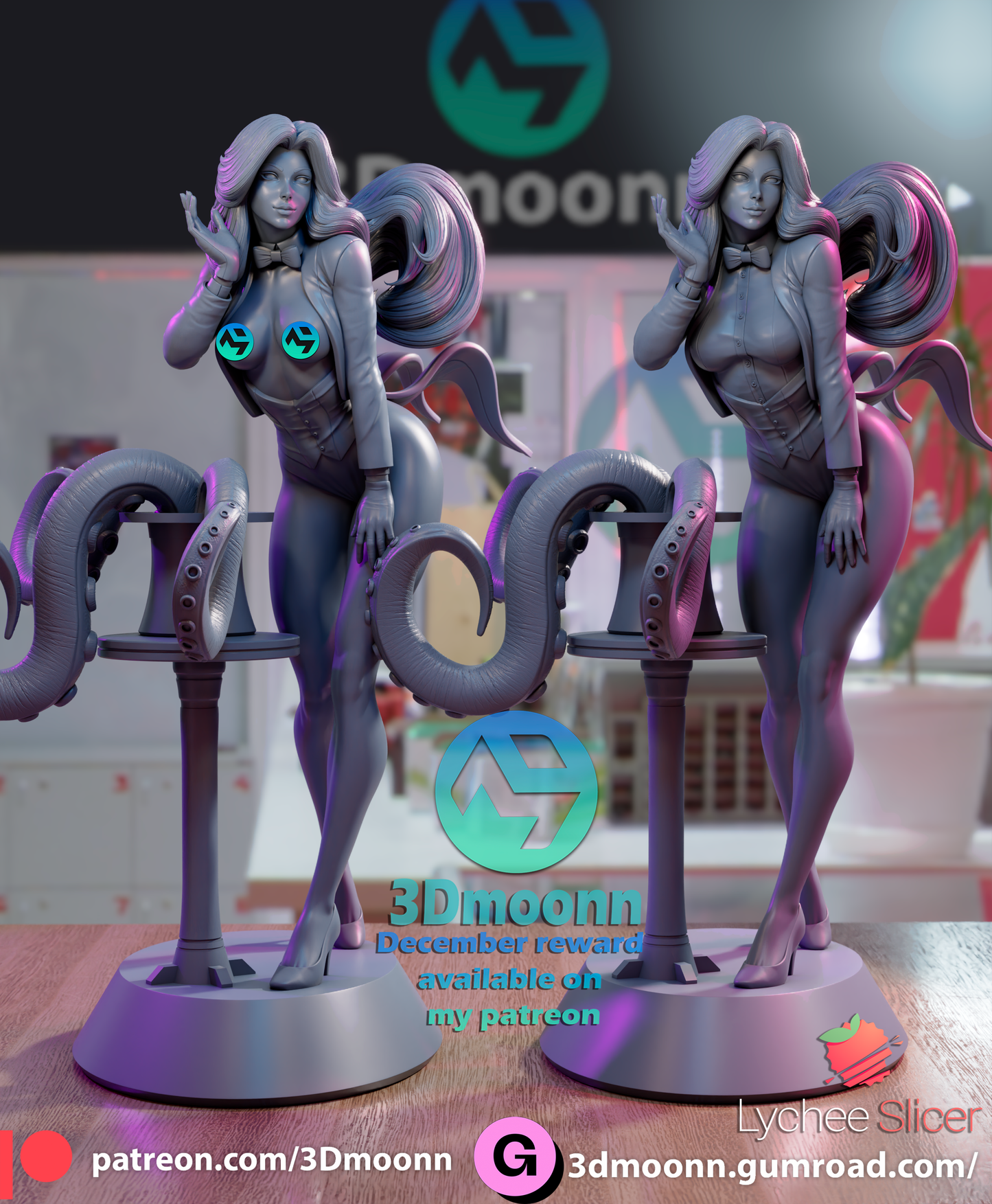 Zatanna (Sculpt) 3d Print - Unpainted model kit