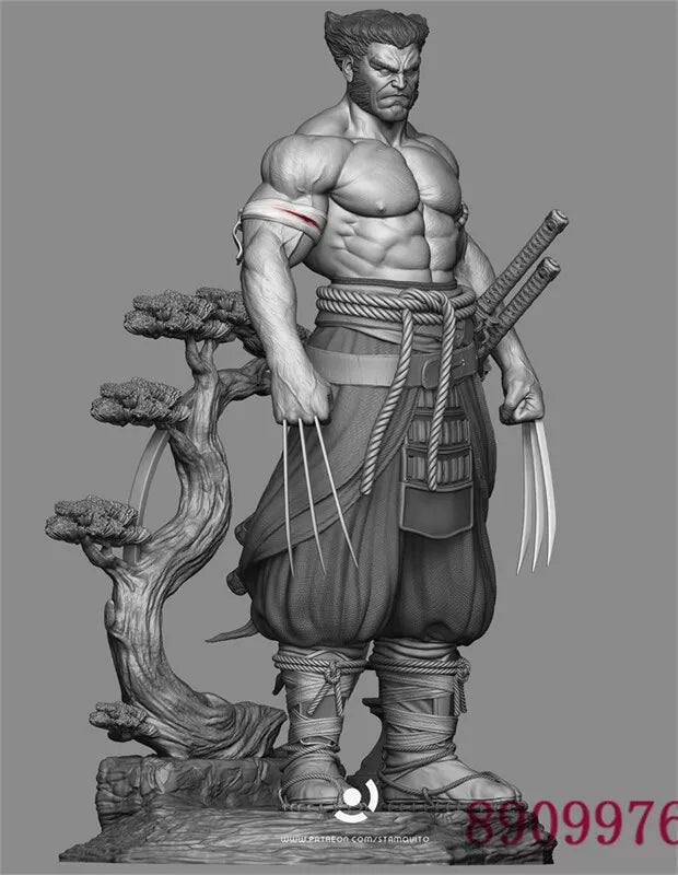 Wolverine Logan Samurai (Sculpt) Fan Art - 1/6 scale