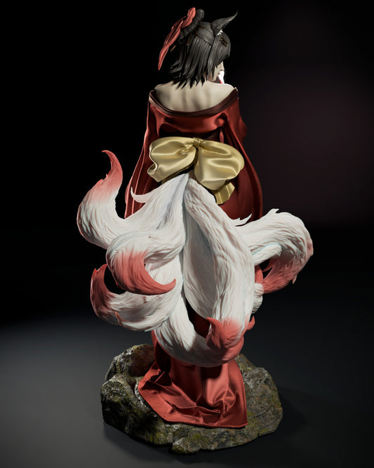 Amatersu / Kitsune (Fan Art) - 3D printed kit (CA3D)