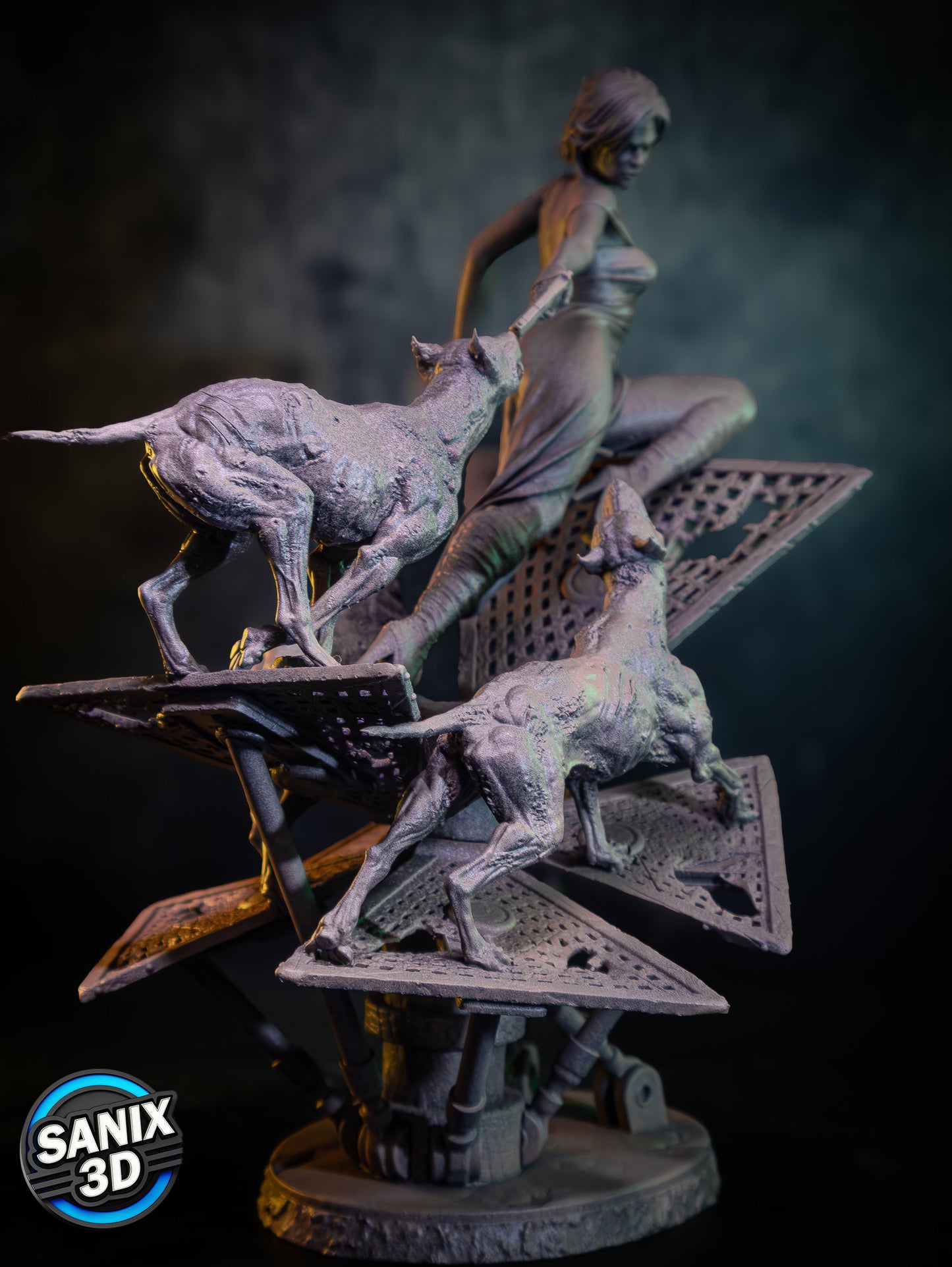 Alice Resident Evil - 3D Model Statue Kit - 8 and 10 scale
