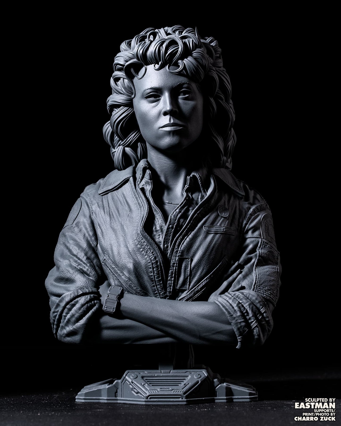 Ellen Ripley (Alien) Bust - 118mm to 236mm 3D Print (Fan Art)