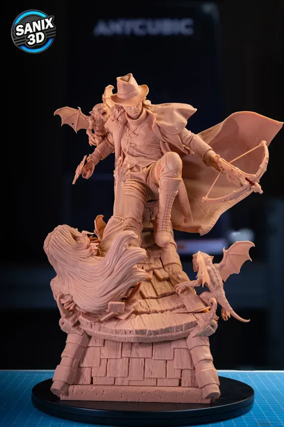 Van Helsing- 3D Printed Statue 8 Scale