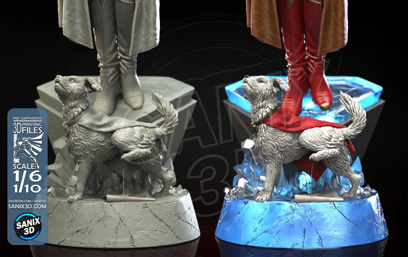 Supergirl - 3D Printed Model Kit - 10 Scale & 6 Scale