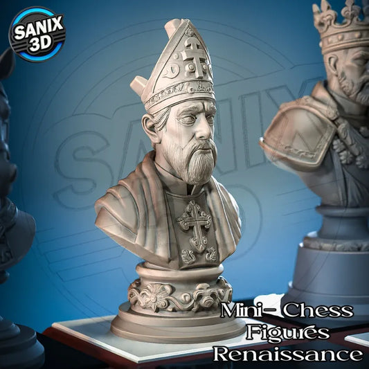 RENAISSANCE CHESS SET - 3D Printed Resin Set