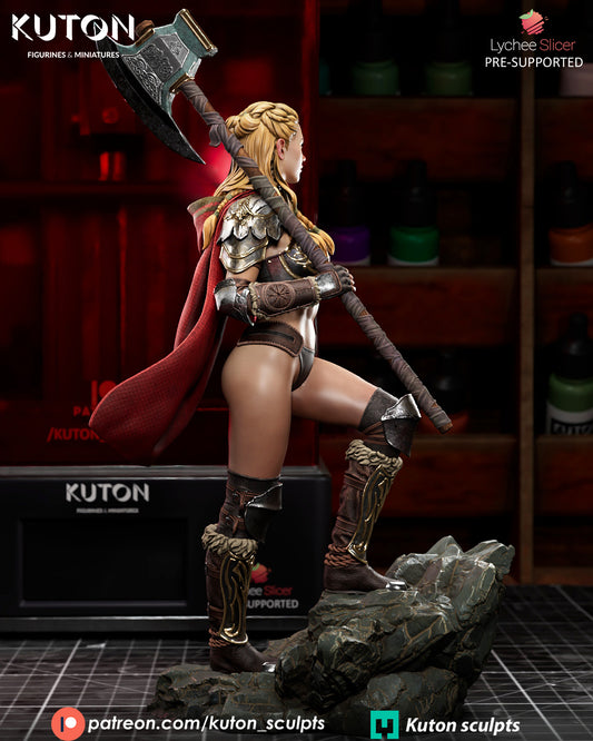 Eydis Thorne - 3D Printed Model Kit - 1:10 Scale