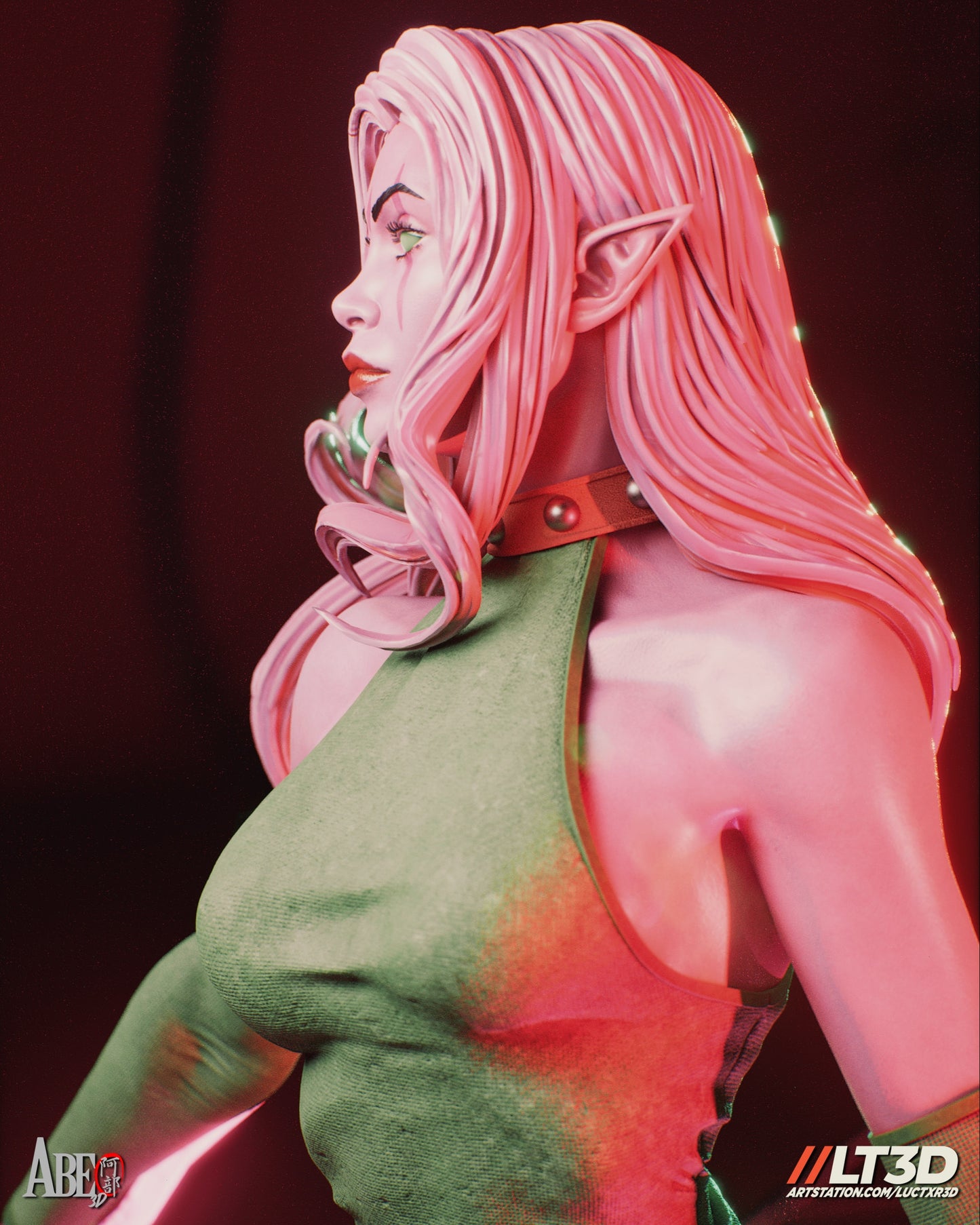 Blink- 3D Printed Statue - 4 Scale - Model Kit