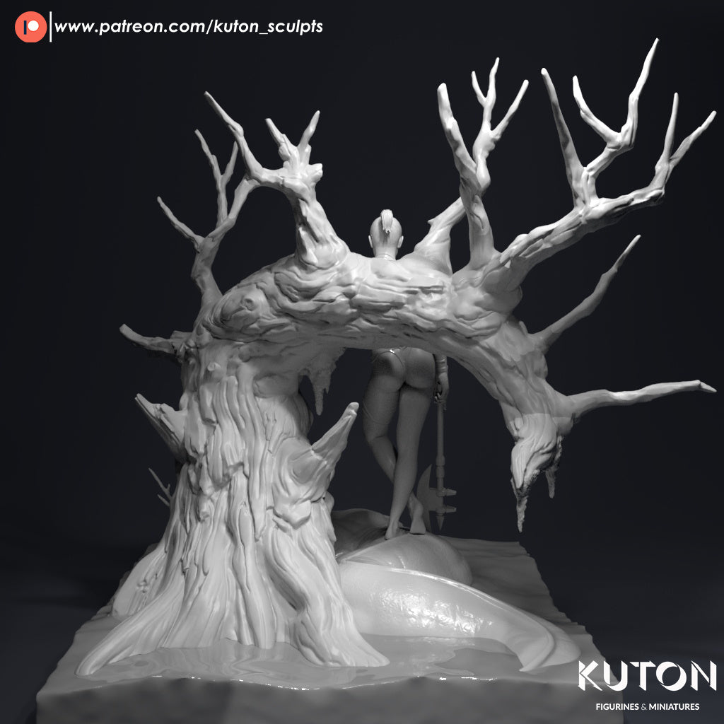 Victory 3D Printed Statue - 1:12 scale