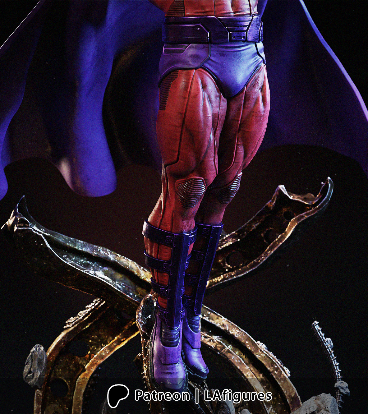 Magneto (X-Men) Statue - Fan Art - Various scales - 3D Print Kit
