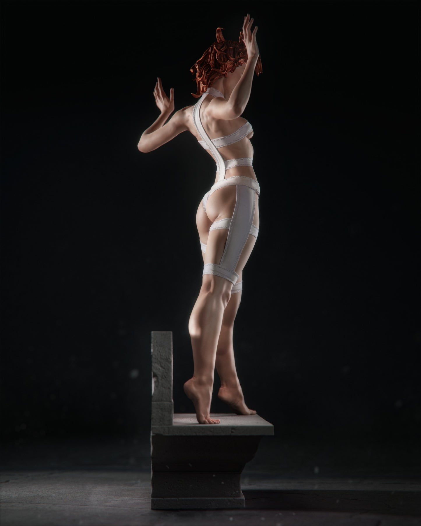 Leeloo - 3D Printed Model Statue - 9 Scale and 6 Scale