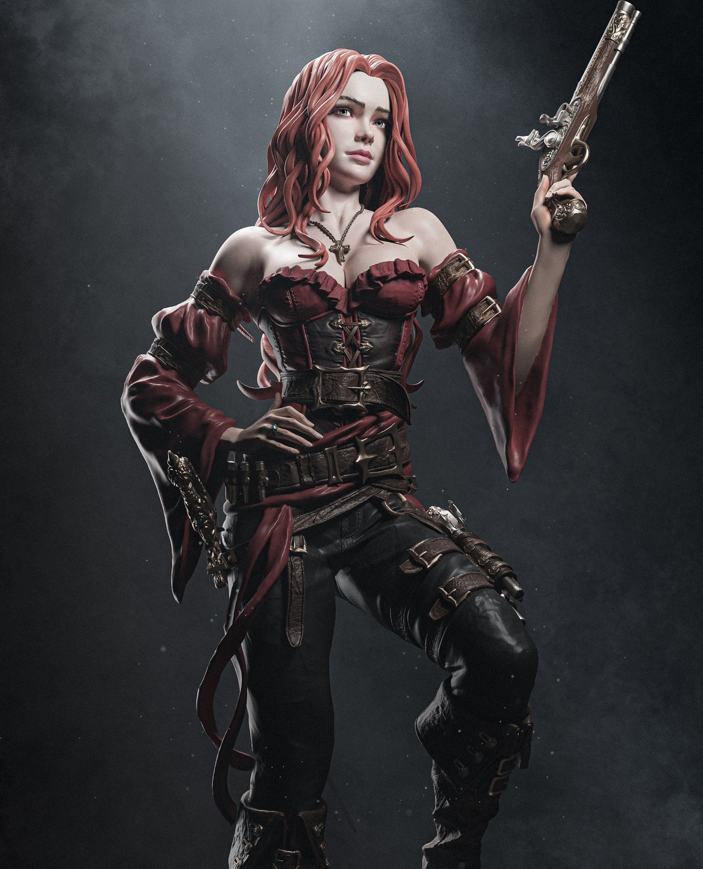 Pirate - The Legend of the High Seas - 3D Printed Model Kit