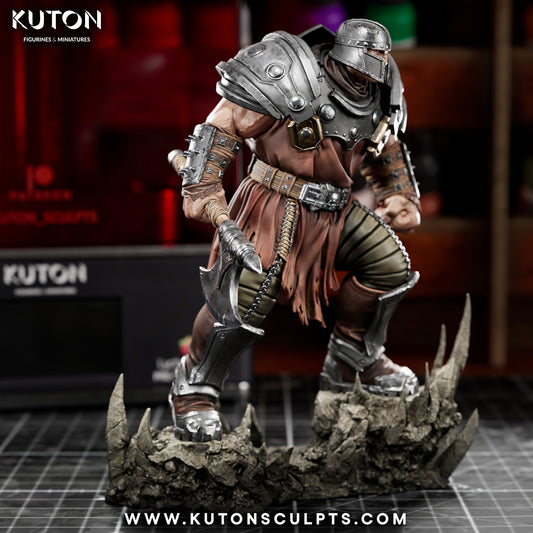 Ram Man - 3D Printed Statue / Bust 10 Scale Model Kit