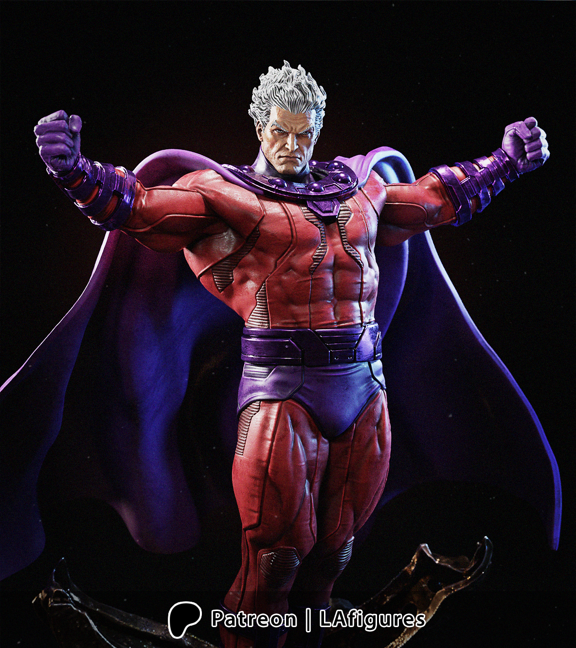 Magneto (X-Men) Statue - Fan Art - Various scales - 3D Print Kit