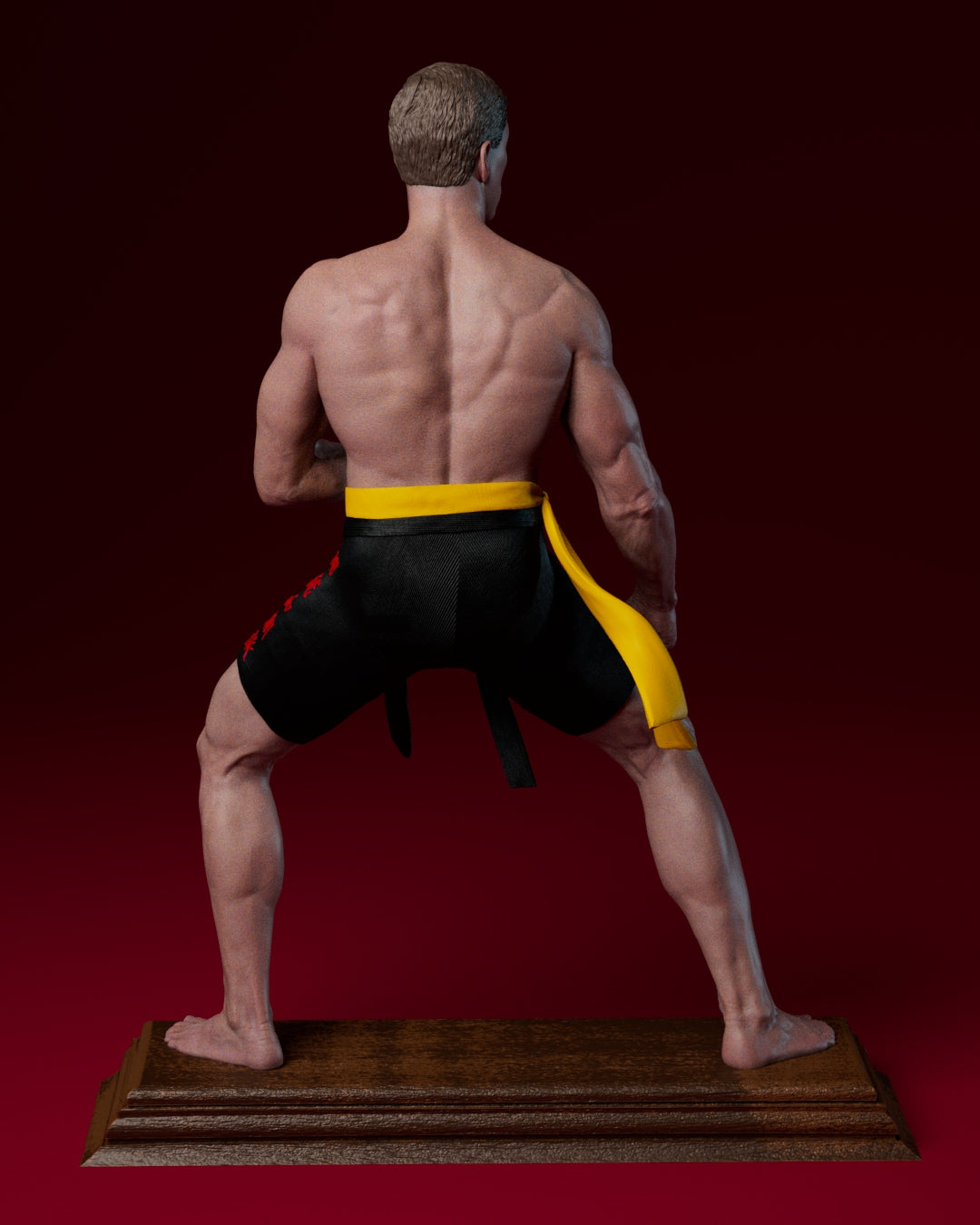 Frank Dux - Bloodsport - 3D Printed Statue Model Kit - 6 and 9 Scale