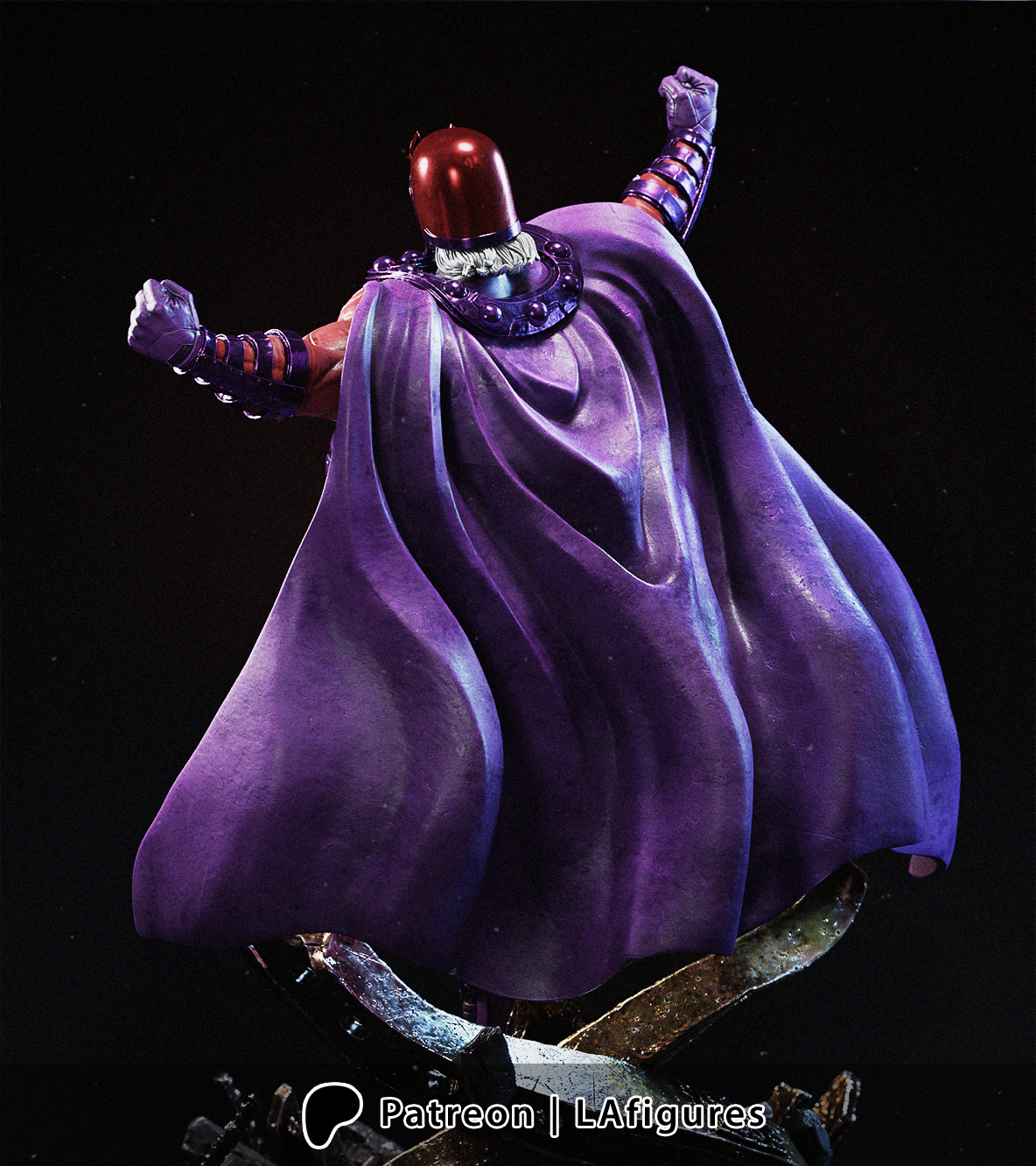 Magneto (X-Men) Statue - Fan Art - Various scales - 3D Print Kit