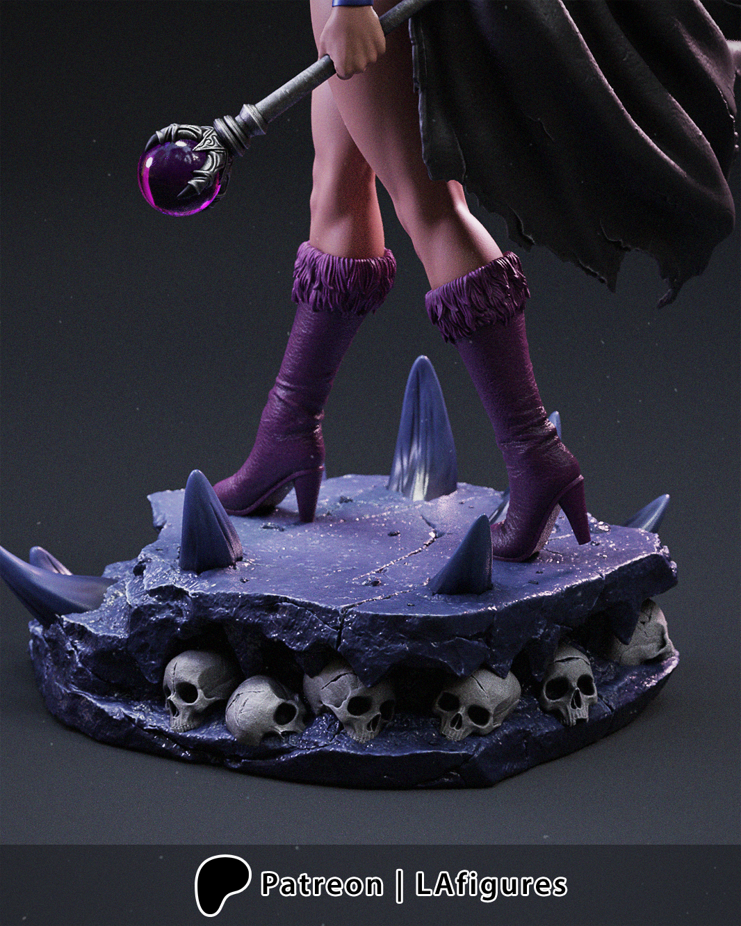 Evil-Lyn (He-Man) Statue - Fan Art 10 scale 228mm - 3D Print