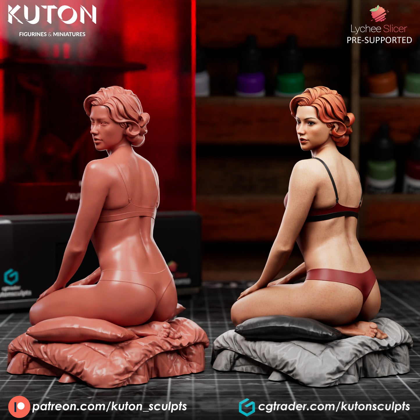 Caroline - Unpainted, Unassembled, 100mm