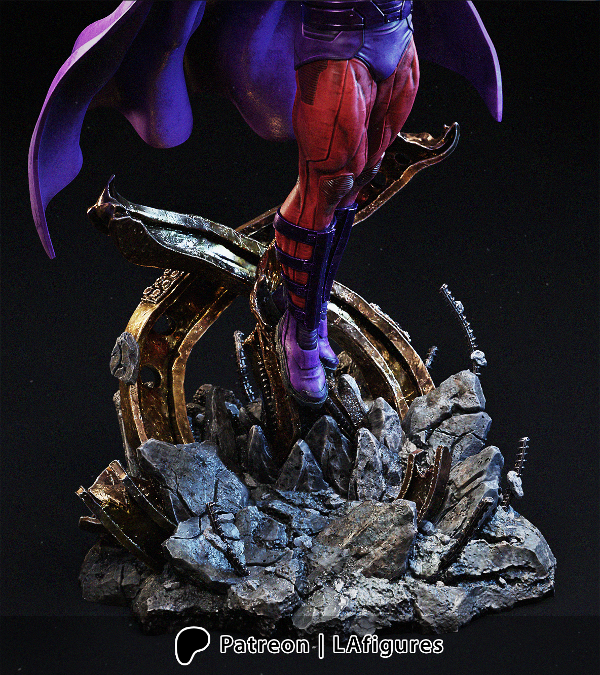 Magneto (X-Men) Statue - Fan Art - Various scales - 3D Print Kit