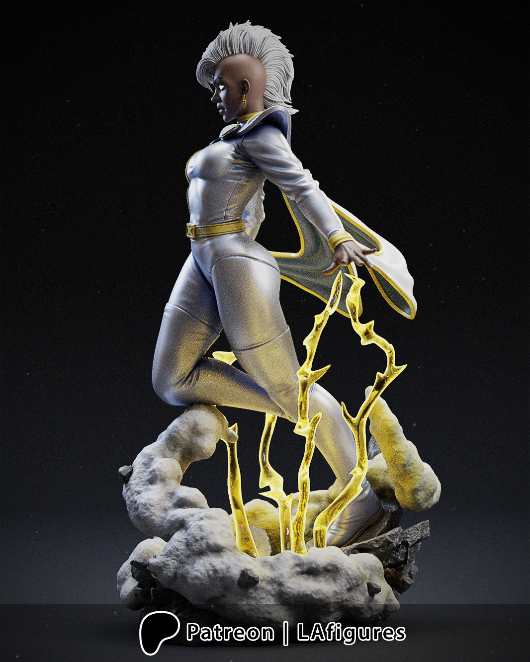 Storm (X-Men) Statue - Fan Art - Various Scales - 3D Print Kit