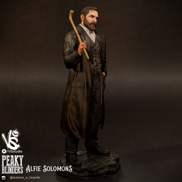 Alfie Solomons (Fan Art) Peaky Blinders - 6th or 10th scale - 3D Print