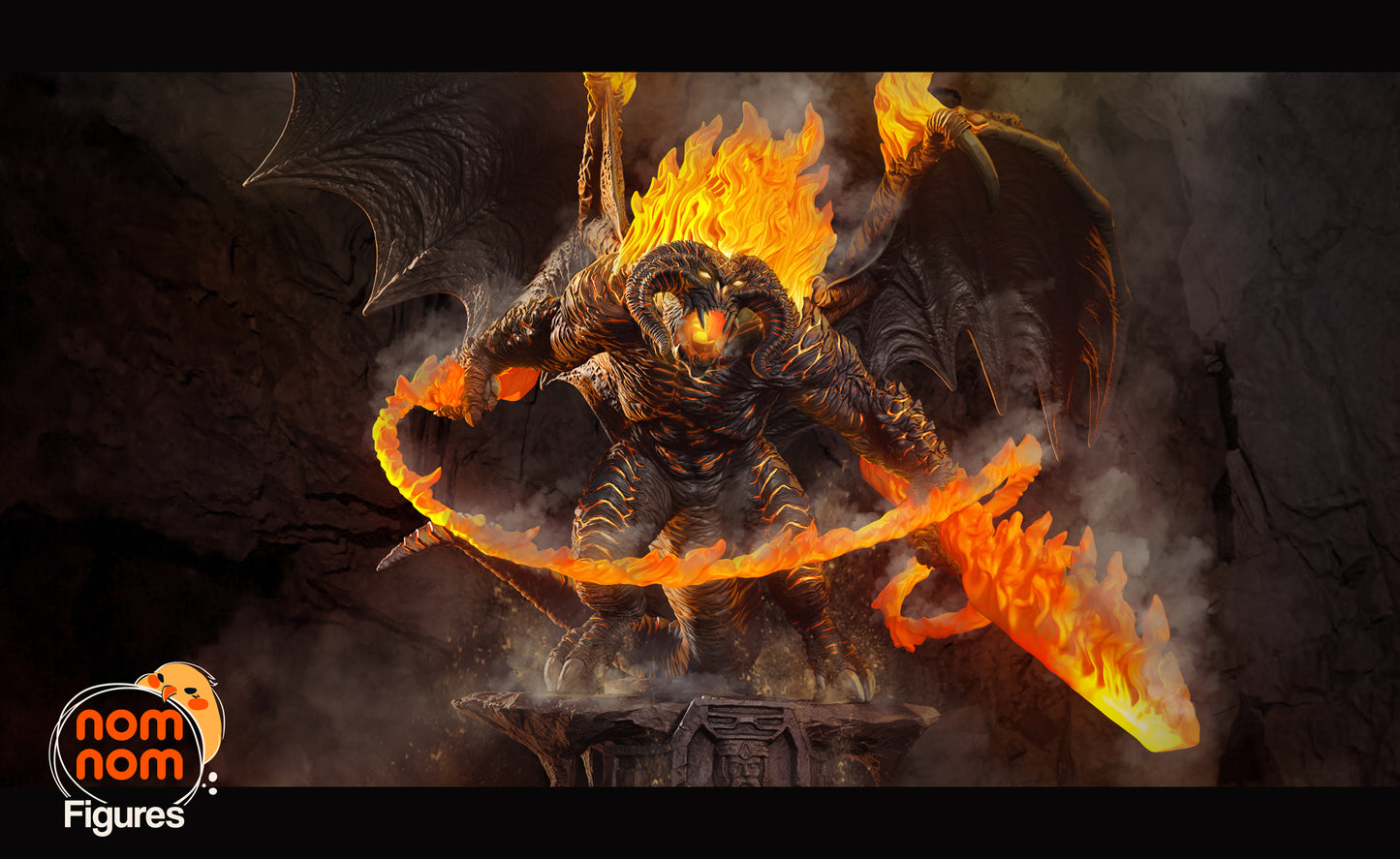 Balrog (LOTR) 3d Printed Model Kit - 1:10 scale